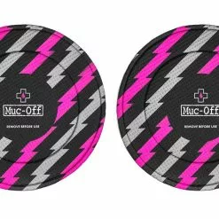 Muc-Off Kit Cover Freno A Disco Nero/rosa 2pz 11 Muc-Off Kit Cover Freno A Disco Nero/rosa 2pz -Negozio al dettaglio Attrezzo 189 disc break cleaner muc off proteggi dischi 2