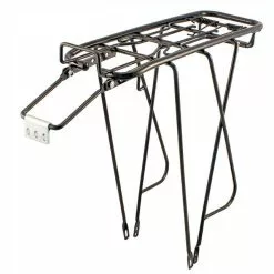 RMS Portapacchi Posteriore Acciaio Rinforzato 26-28'' Nero