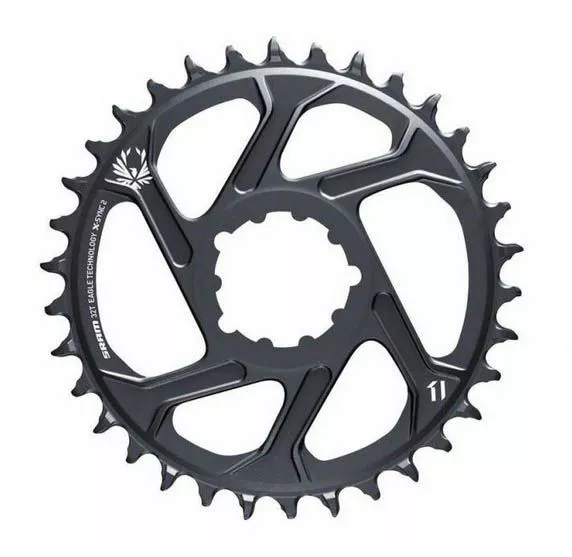 Sram Corona Direct Mount X-sync X01 Eagle 34 Denti 12v. 3mm Offset Grigio 3 Sram Corona Direct Mount X-sync X01 Eagle 34 Denti 12v. 3mm Offset Grigio