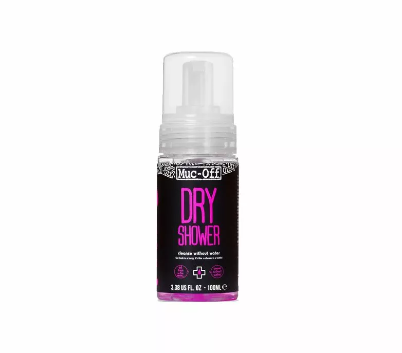 Muc-off Dry Shower Schiuma Antibatterica Lavaggio A Secco 100ml 3 Muc-off Dry Shower Schiuma Antibatterica Lavaggio A Secco 100ml
