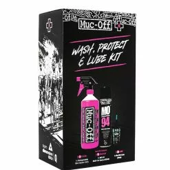 Muc-Off Kit Pulizia Wash, Protect & Wet Lube