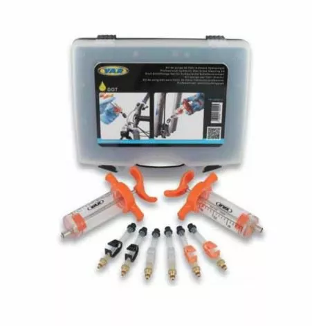 Var Kit Spurgo Freni Idraulici X Liquido Dot Arancione 3 Var Kit Spurgo Freni Idraulici X Liquido Dot Arancione