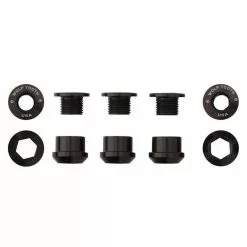 Wolf-tooth Wolf Tooth Kit Viti Fissaggio Corona 5pz Nero