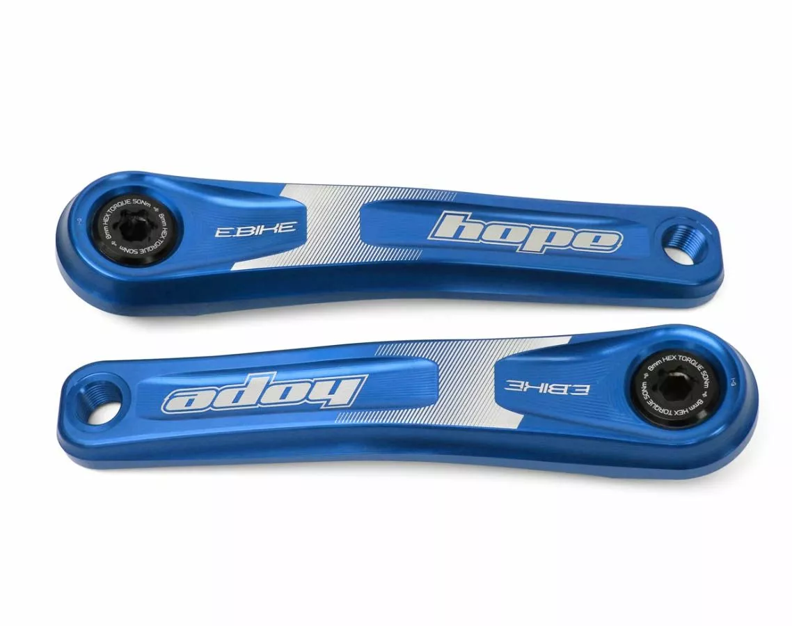 Pedivelle E-bike Hope 165mm Blu 3 Pedivelle E-bike Hope 165mm Blu