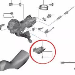 Shimano Cover Inferiore Leva Comando Dura-ace Dx St-r9120 + Vite