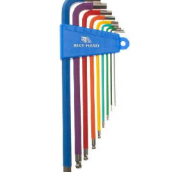 Bike Hand Set Chiavi Brugola Multicolor 9pz