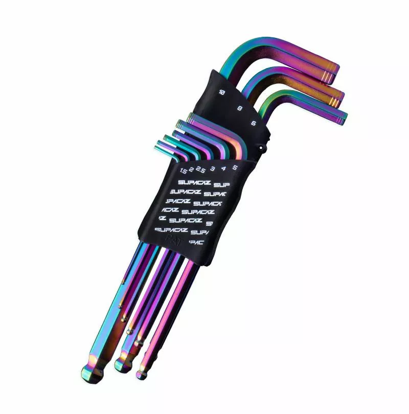 Supacaz Set Chiavi Esagonali 9pz Oil 5322-8000 3 Supacaz Set Chiavi Esagonali 9pz Oil 5322-8000