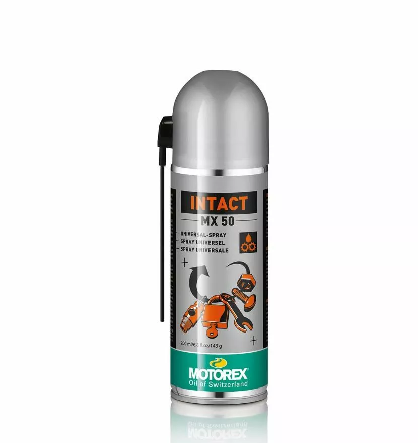 Lubrificante Motorex Intact Mx50 Spray Idrorepellente 200ml 3 Lubrificante Motorex Intact Mx50 Spray Idrorepellente 200ml